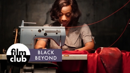 Film still for Film Club: Black Beyond: In Fabric